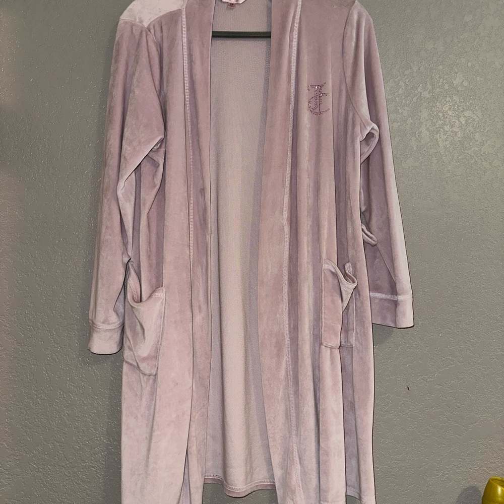 Juicy Couture Soft Lilac Robe